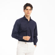 CAMICIA COTONE REGULAR -11387|Colore:Blu