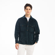 CAMICIA VELLUTO ROCCIATORE -11472|Colore:Verde