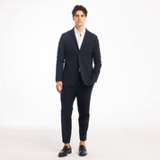 GIACCA OVERSHIRT MISTO LANA-11467|Colore:Blu