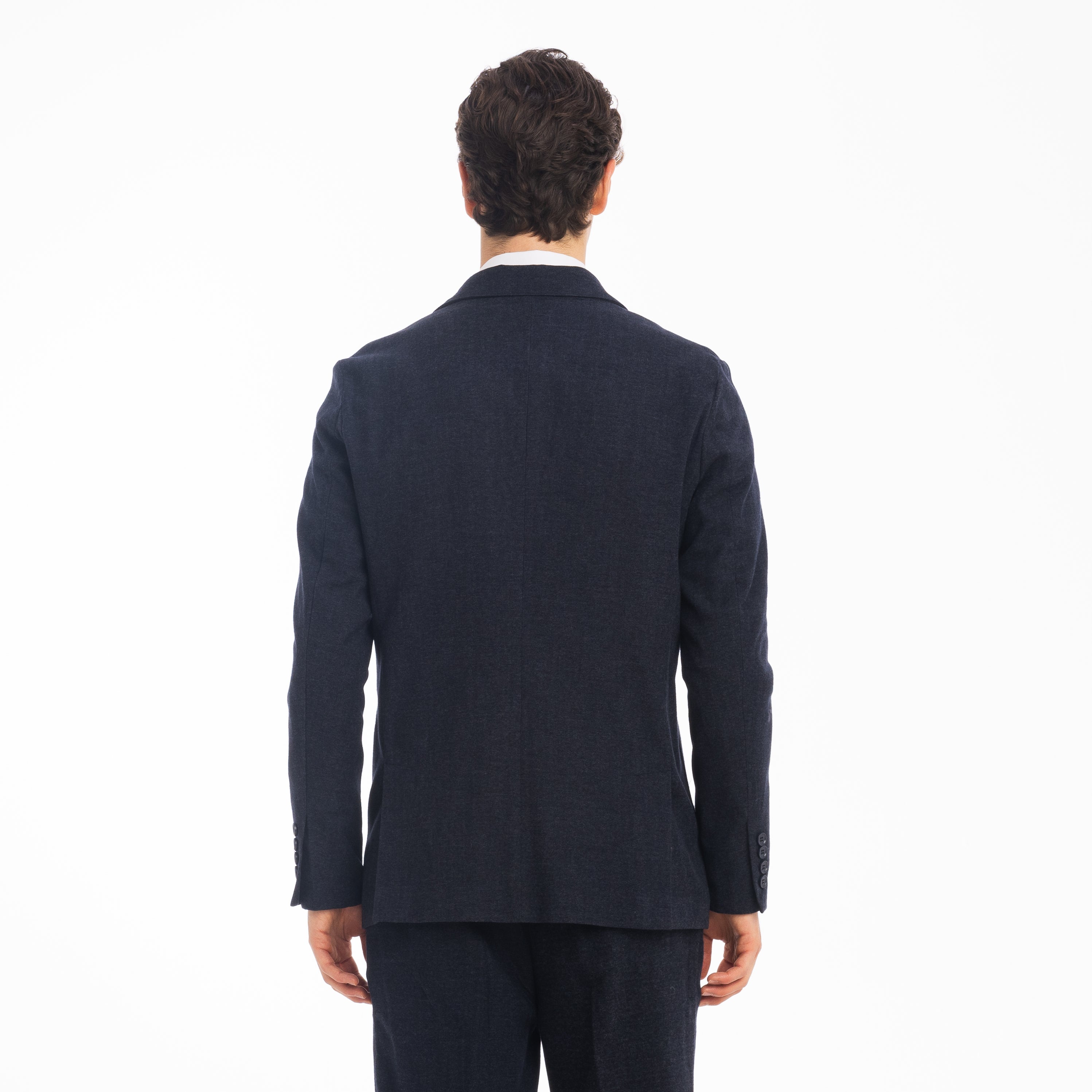 GIACCA OVERSHIRT MISTO LANA-11467|Colore:Blu