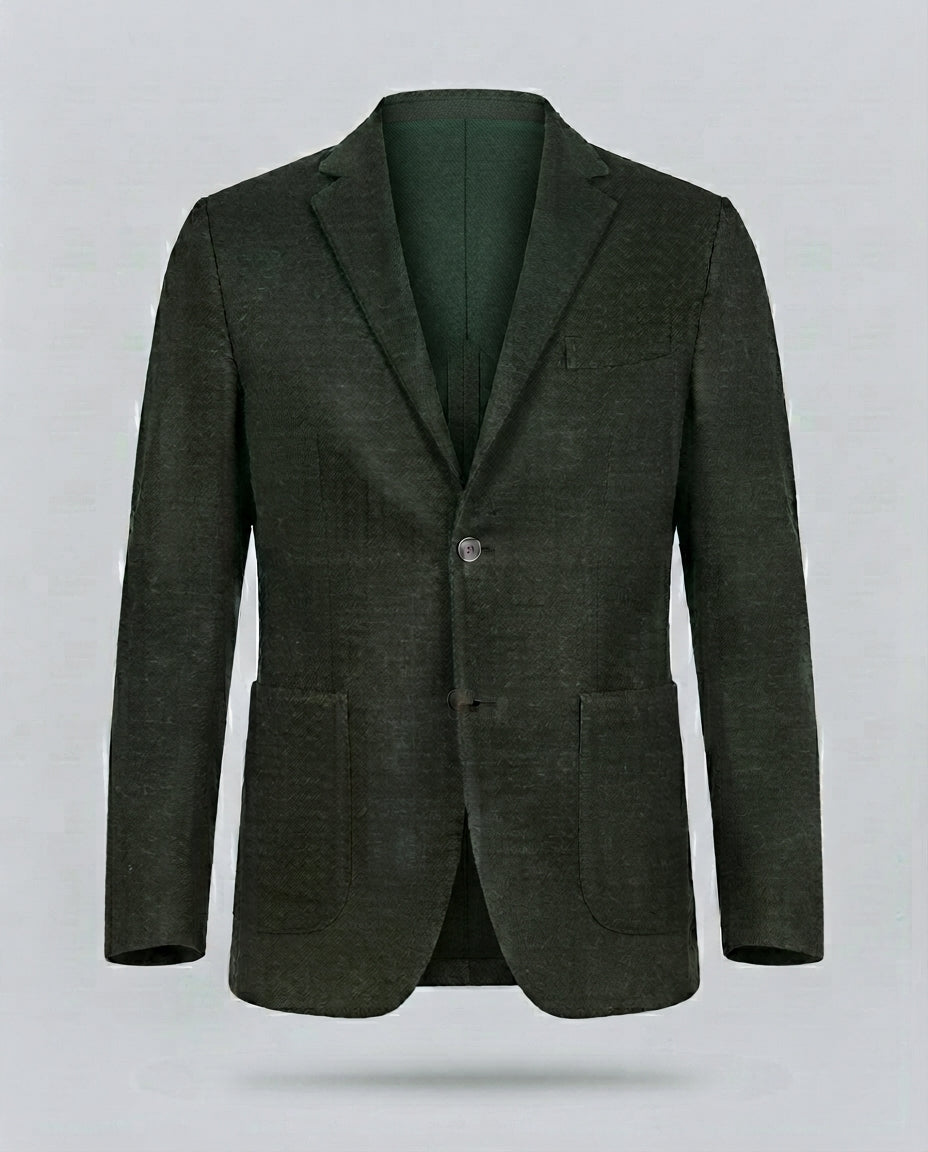 GIACCA OVERSHIRT MISTO LANA-11467|Colore:Verde