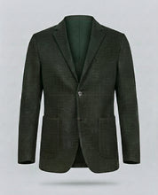 GIACCA OVERSHIRT MISTO LANA-11467|Colore:Verde