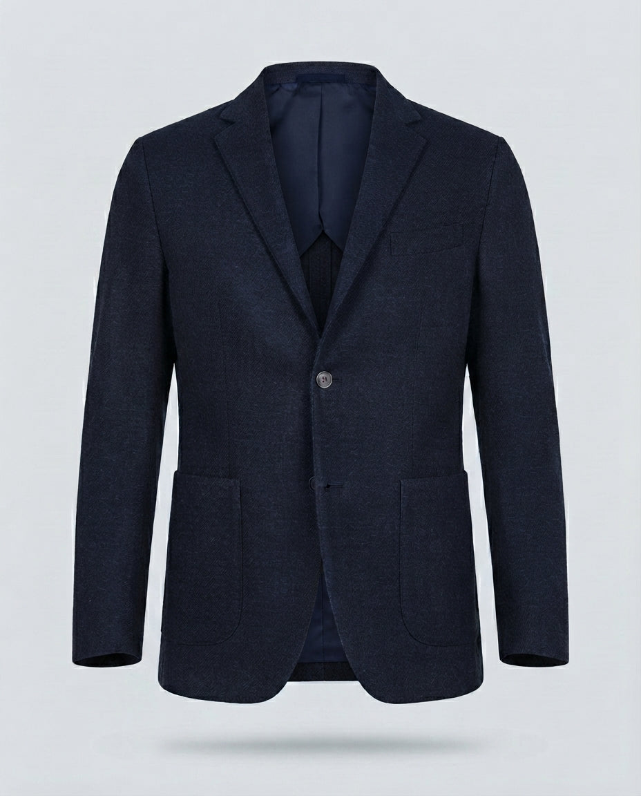 GIACCA OVERSHIRT MISTO LANA-11467|Colore:Blu