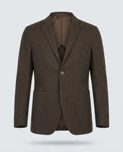 GIACCA OVERSHIRT MISTO LANA-11467|Colore:Moro