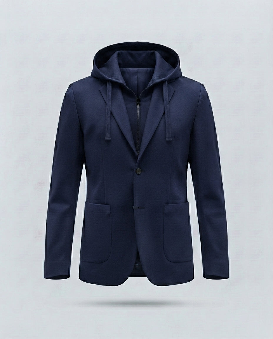 GIACCA PUNTO MILANO-11468|Colore:Blu