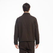 GIACCA OVERSHIRT MISTO LANA-11471|Colore:Moro