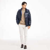 PIUMINO D’OCA PUFFER-11450|Colore:Blu