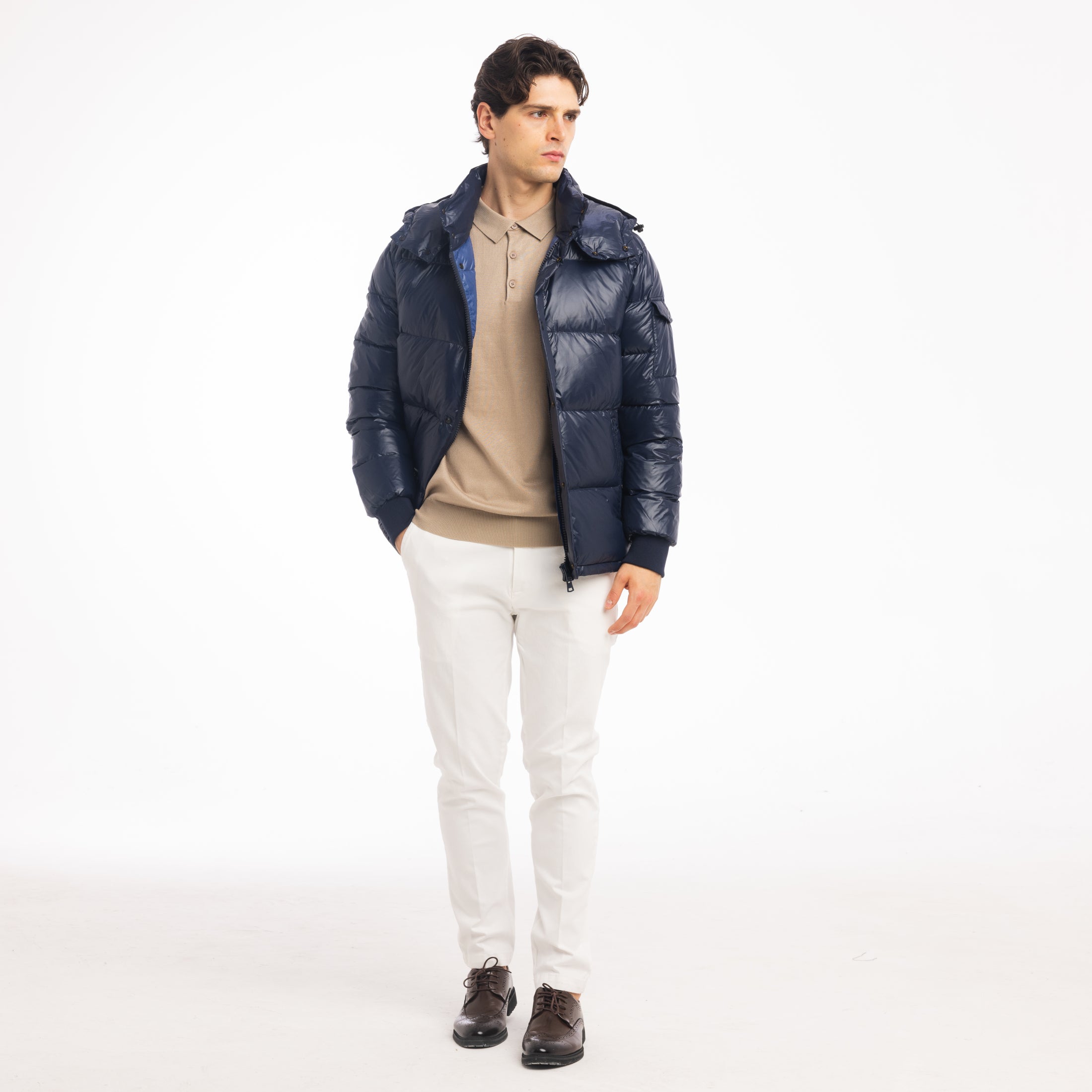PIUMINO D’OCA PUFFER-11450|Colore:Blu