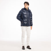 PIUMINO D’OCA PUFFER-11450|Colore:Blu