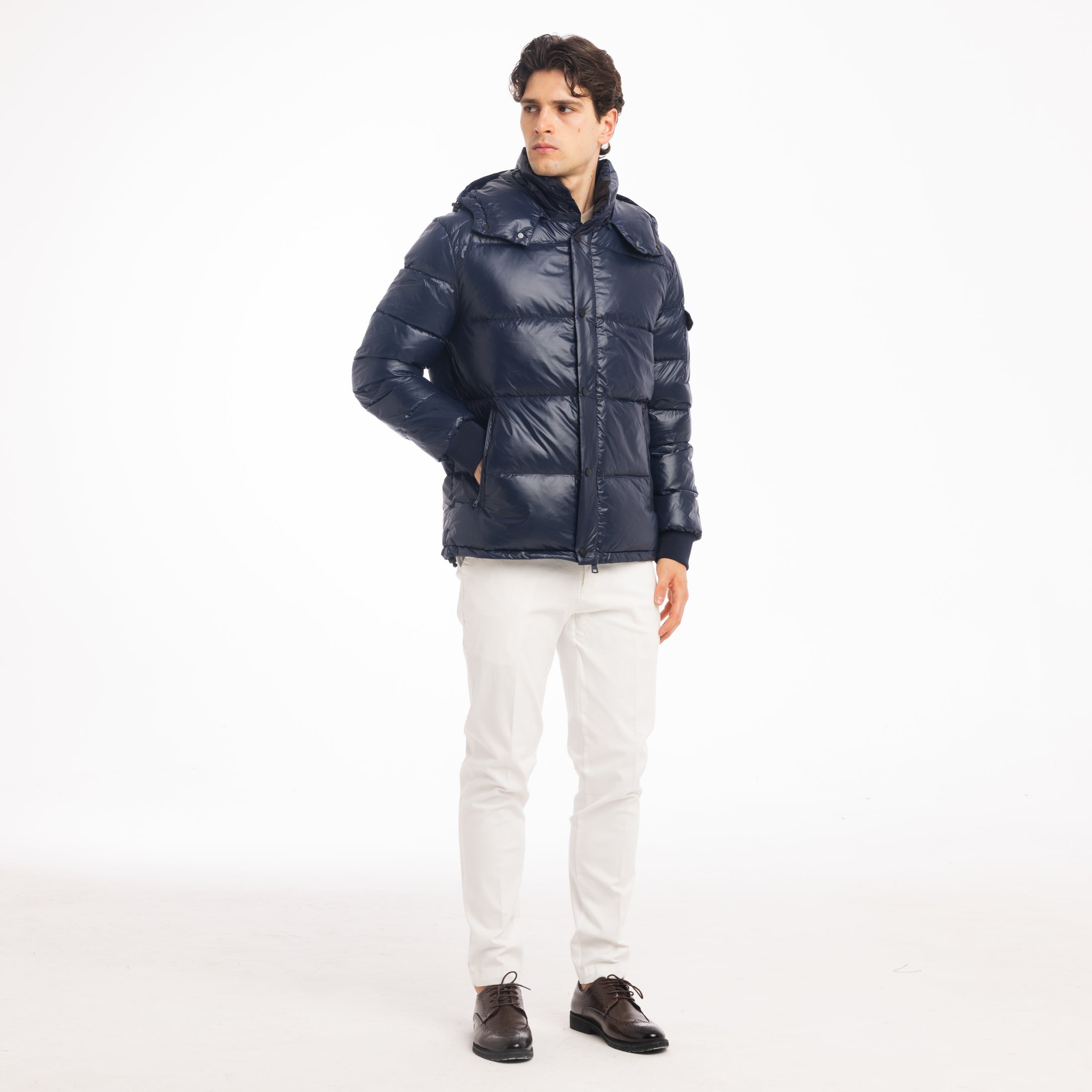 PIUMINO D’OCA PUFFER-11450|Colore:Blu