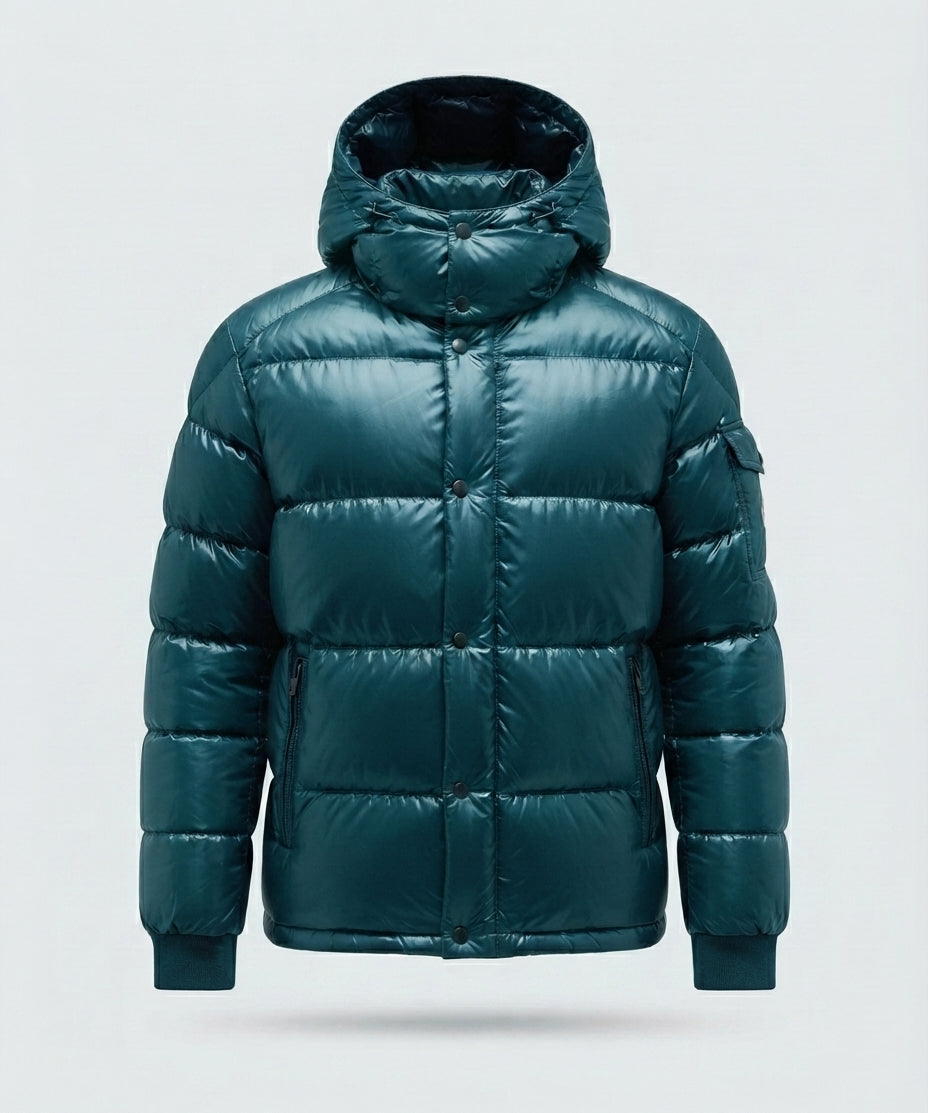 PIUMINO D’OCA PUFFER-11450|Colore:Verde