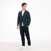 GIACCA CARDIGAN MONOPETTO-11426|Colore:Verde