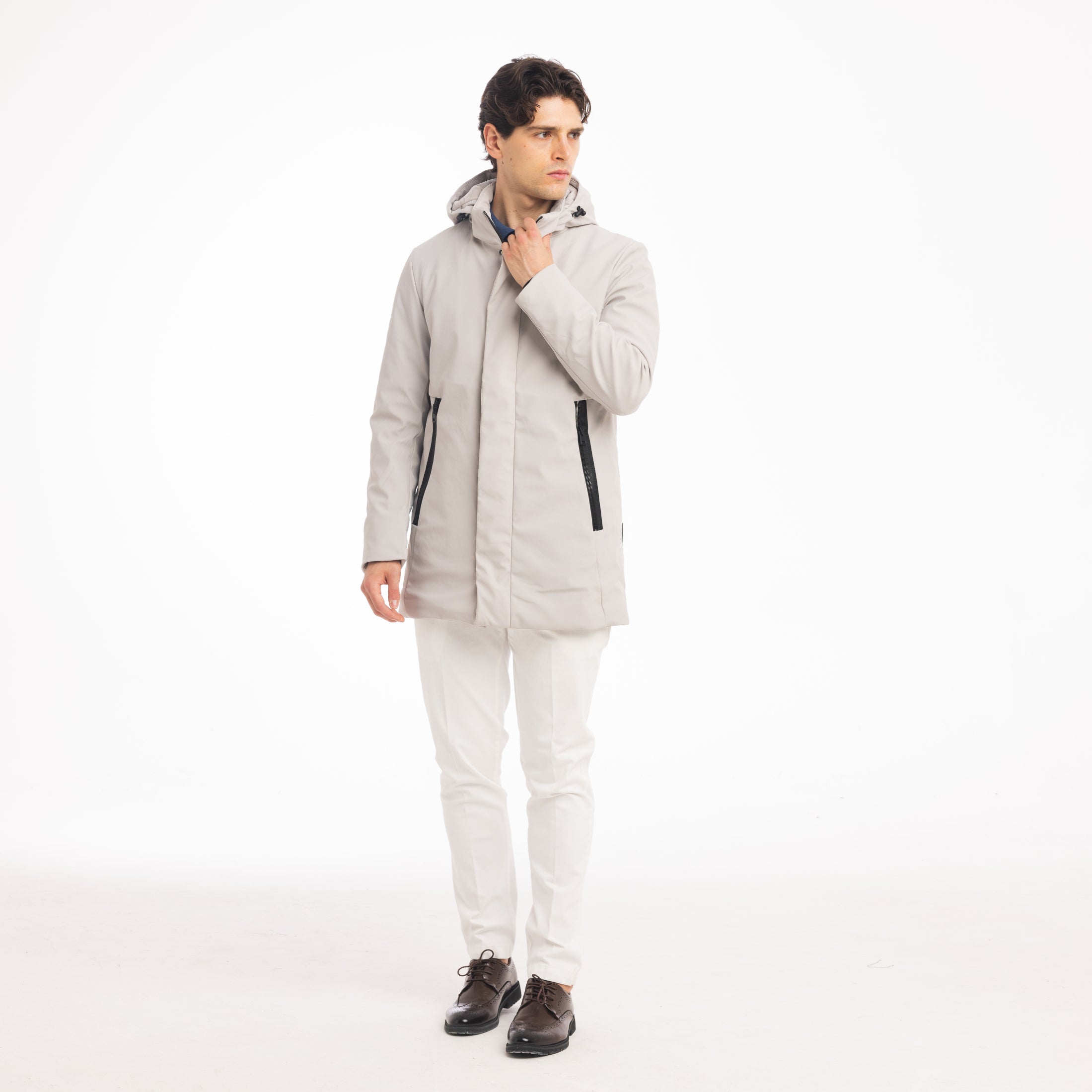 TRENCH NEW TECNICO-11453|Colore:Ghiaccio