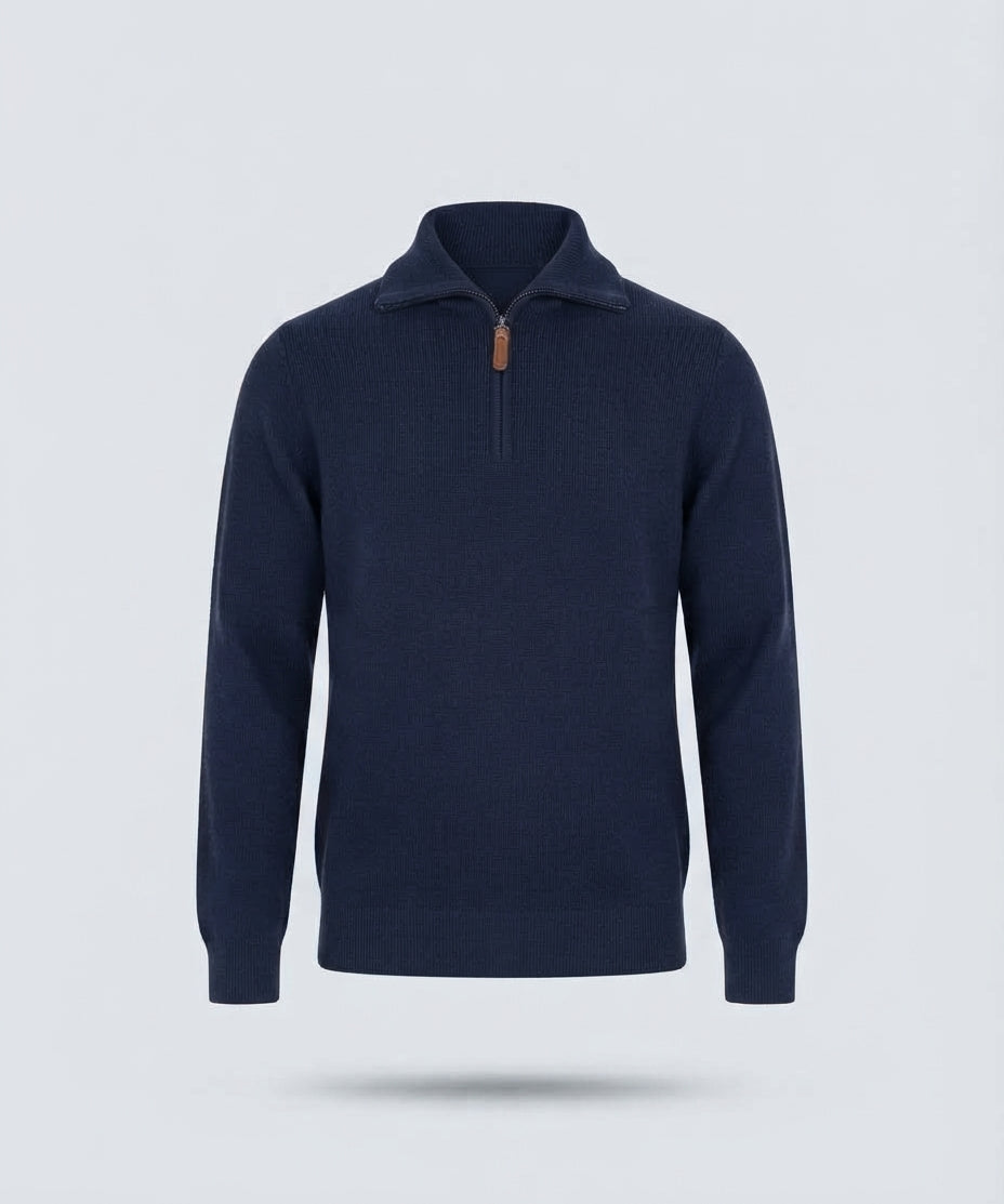 MEZZA ZIP COLLO CAMIONER-11603|Colore:Blu