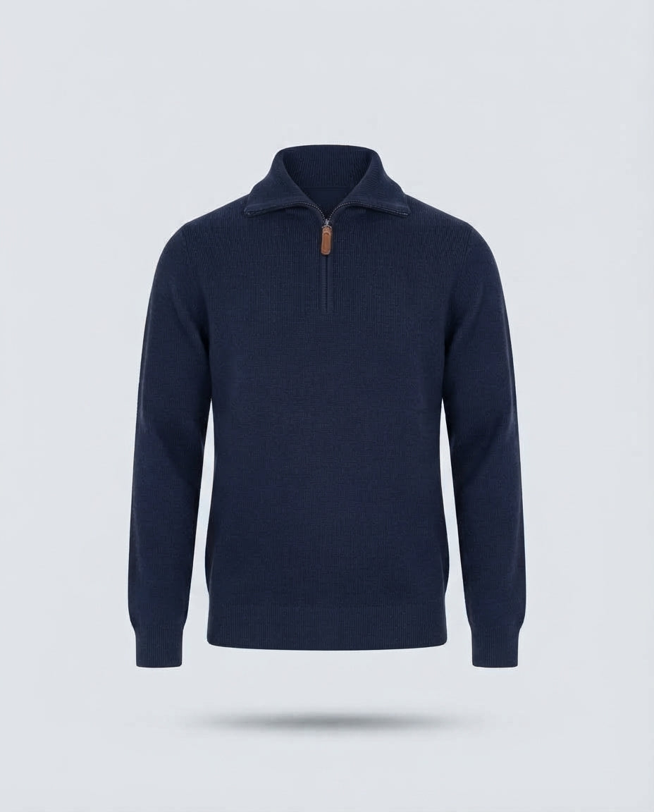 MEZZA ZIP COLLO CAMIONER-11603|Colore:Blu