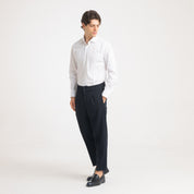 PANTALONI TAILORED PINCE-11666|Colore:Blu