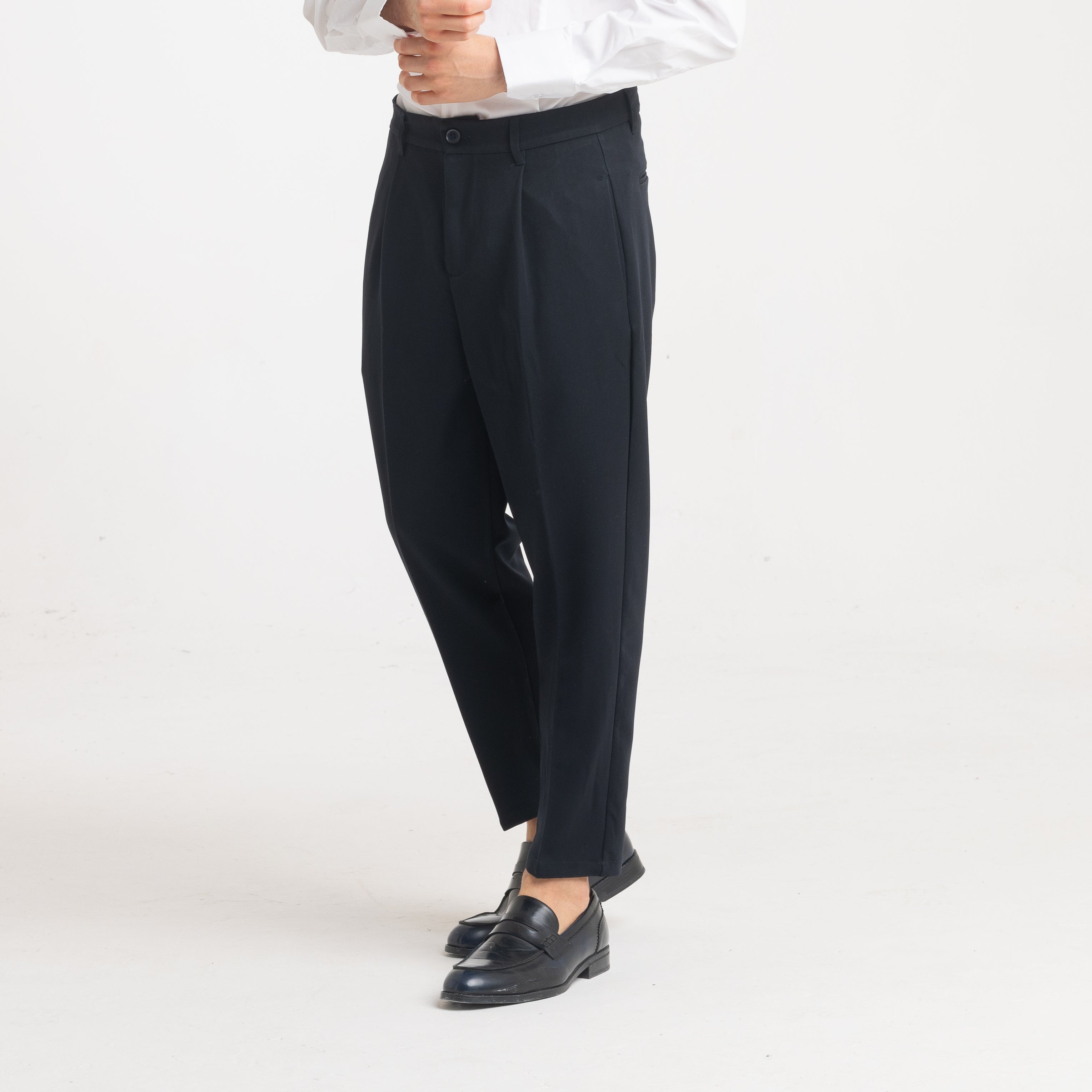 PANTALONI TAILORED PINCE-11666|Colore:Blu
