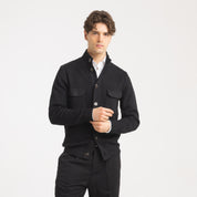 CARDIGAN CHICCO DI RISO CON BOTTONI-11610|Colore:Nero