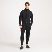 CARDIGAN CHICCO DI RISO CON BOTTONI-11610|Colore:Nero