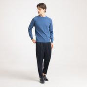 PULL GIROCOLLO RAGLAN -11611|Colore:Avion
