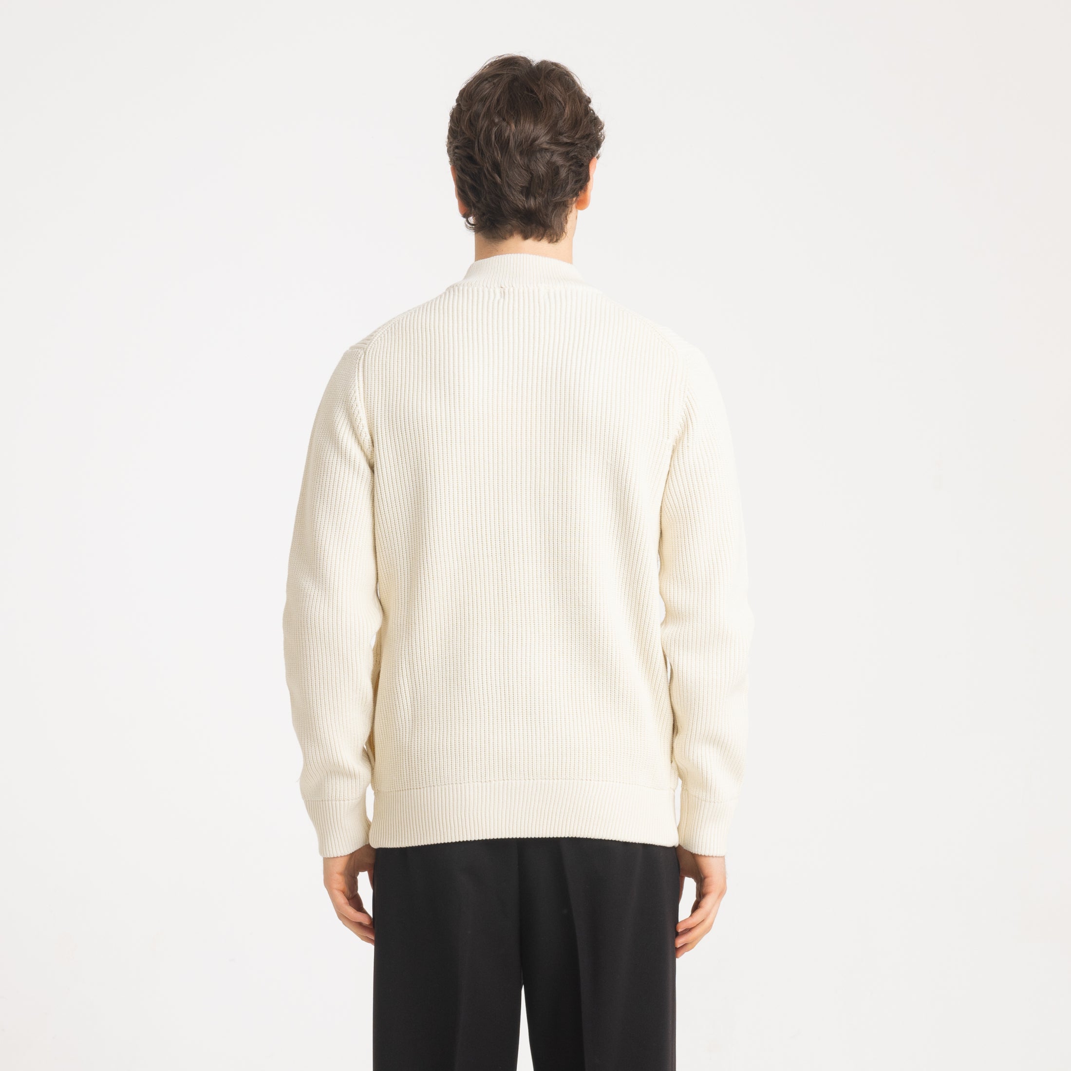 CARDIGAN COLLEGE BOTTONI -11616|Colore:Panna