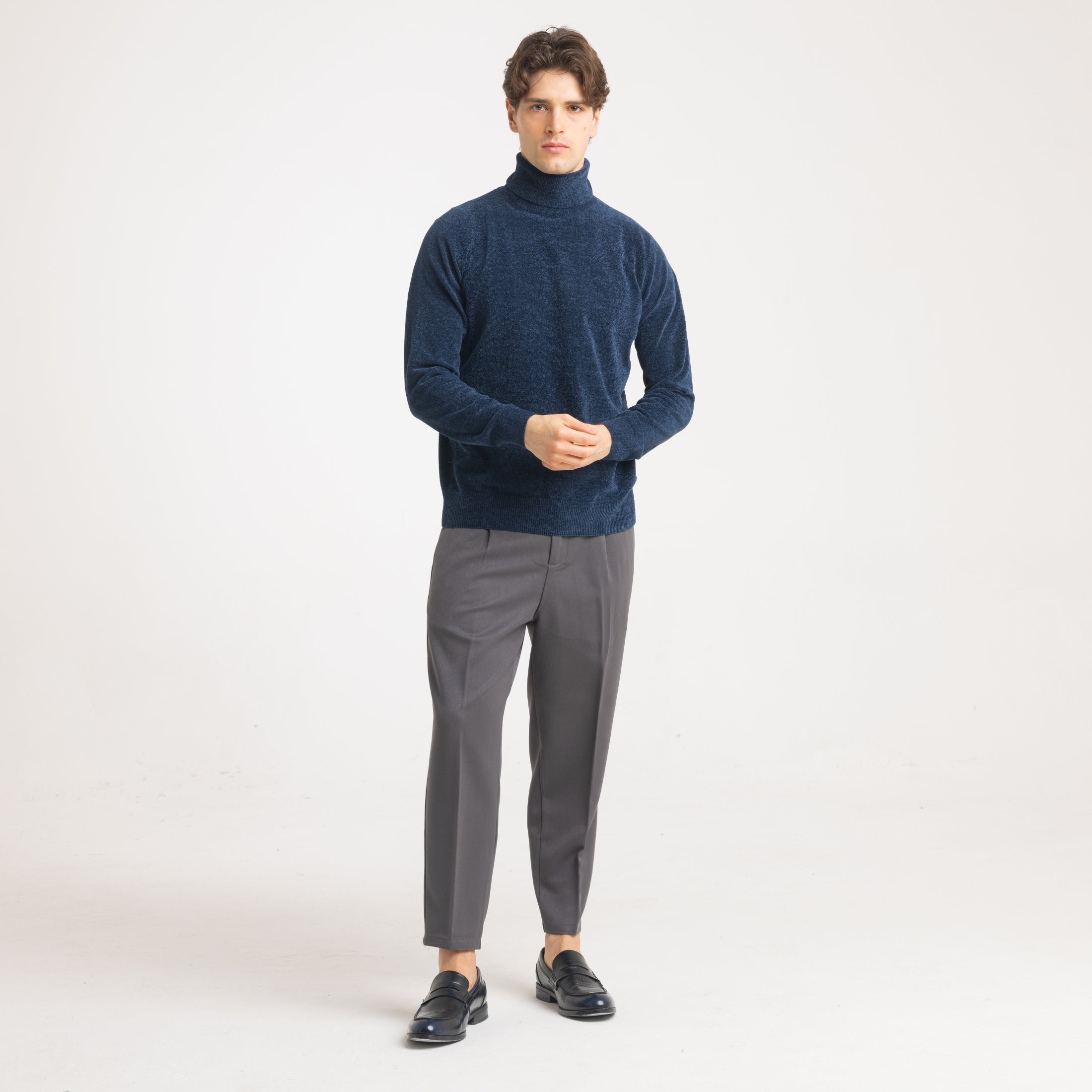 COLLO ALTO CINIGLIA FIN12-11629|Colore:Blu