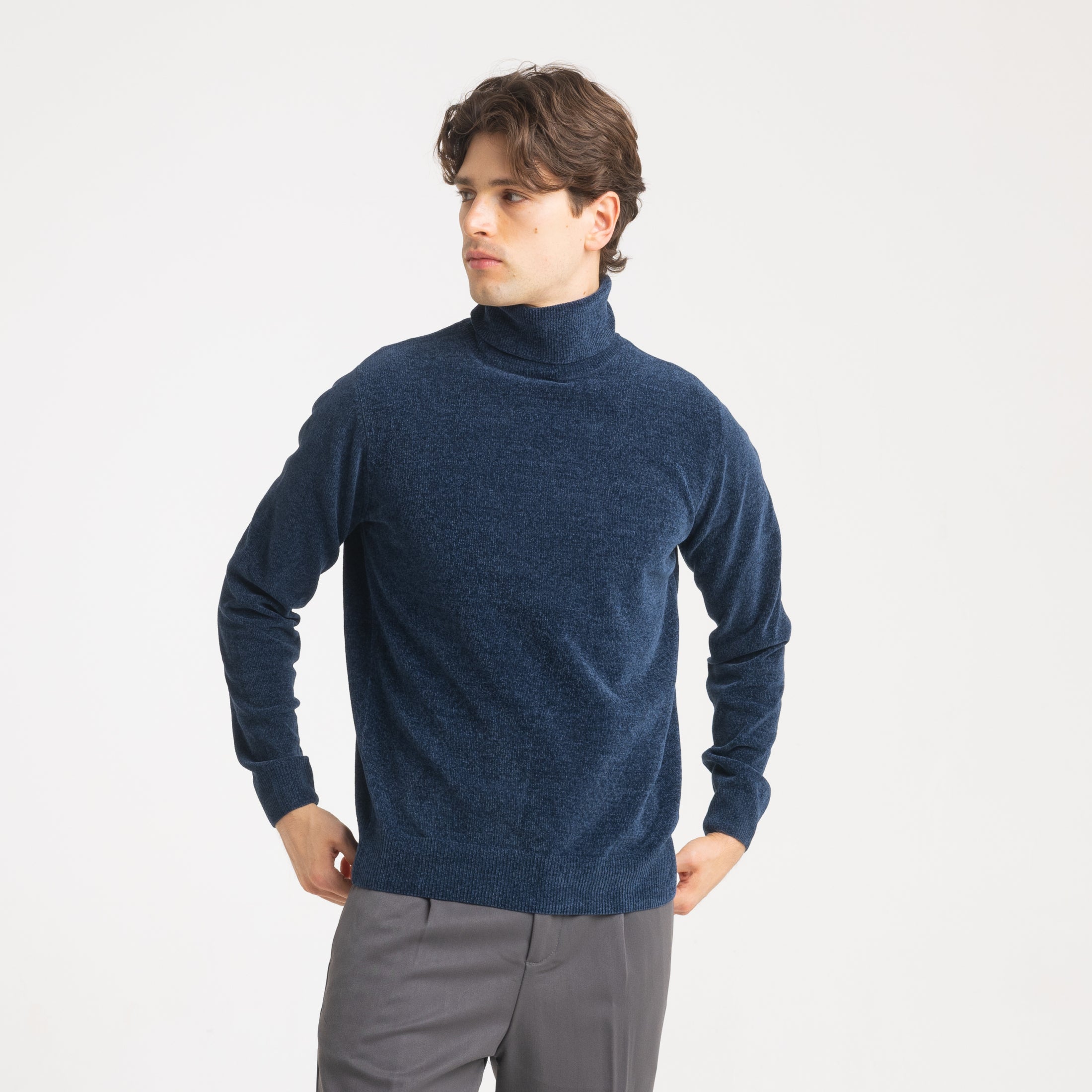COLLO ALTO CINIGLIA FIN12-11629|Colore:Blu
