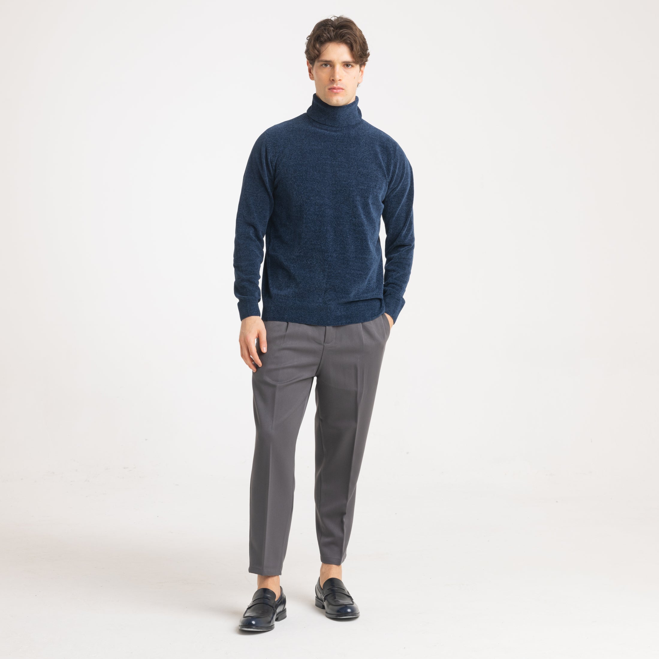 COLLO ALTO CINIGLIA FIN12-11629|Colore:Blu
