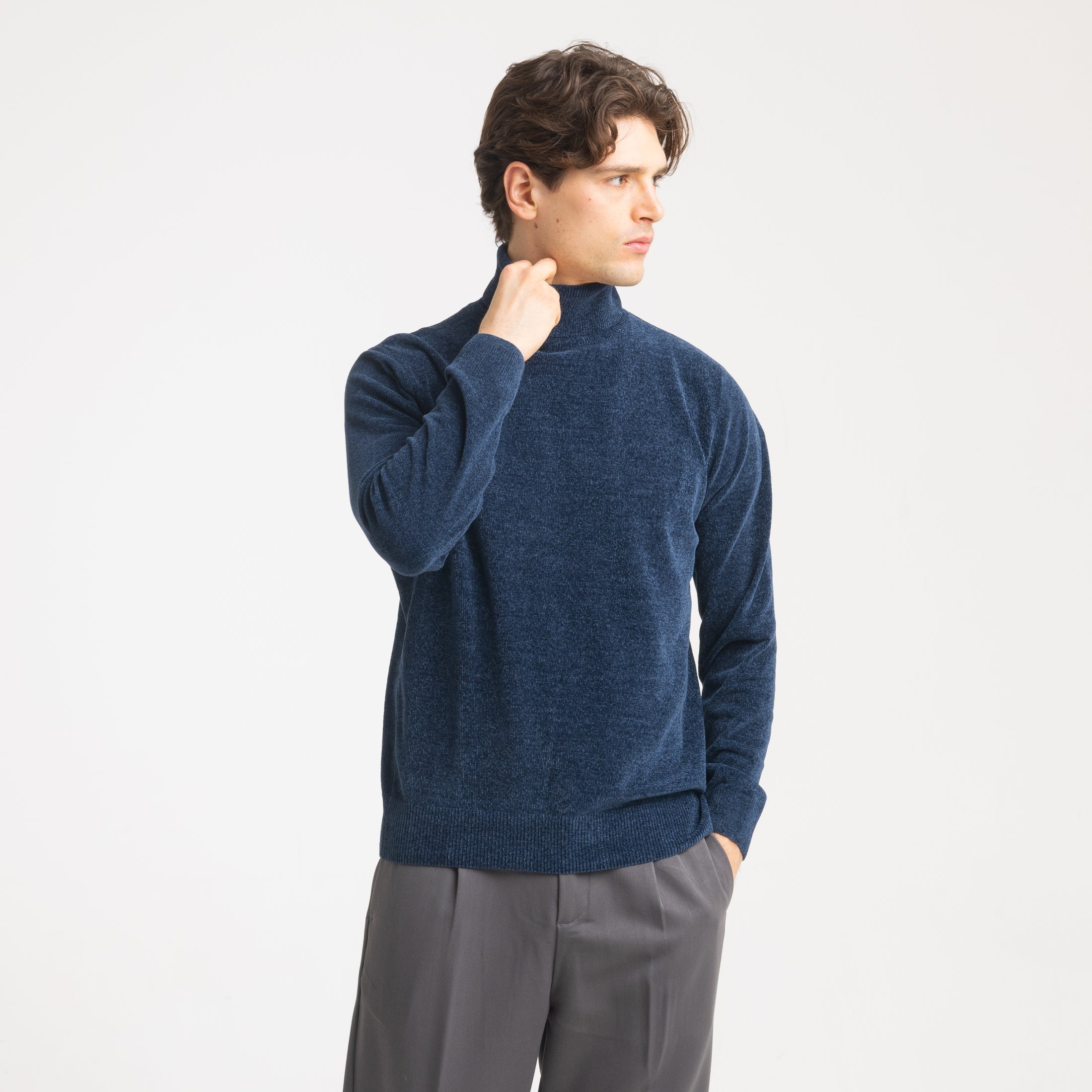 COLLO ALTO CINIGLIA FIN12-11629|Colore:Blu