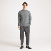GIROCOLLO FIAMMATO MISTO LANA-11428|Colore:Nero