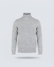 COLLO ALTO FIAMMATO MISTO LANA-11429|Colore:Tortora