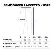 SEMI JOGGER CON LACCETTO - 11378