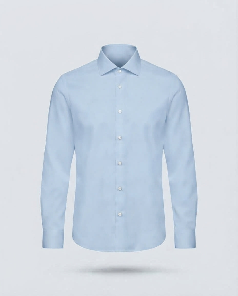 CAMICIA TECNICA NO STIRO - 11318|Colore:Azzurro