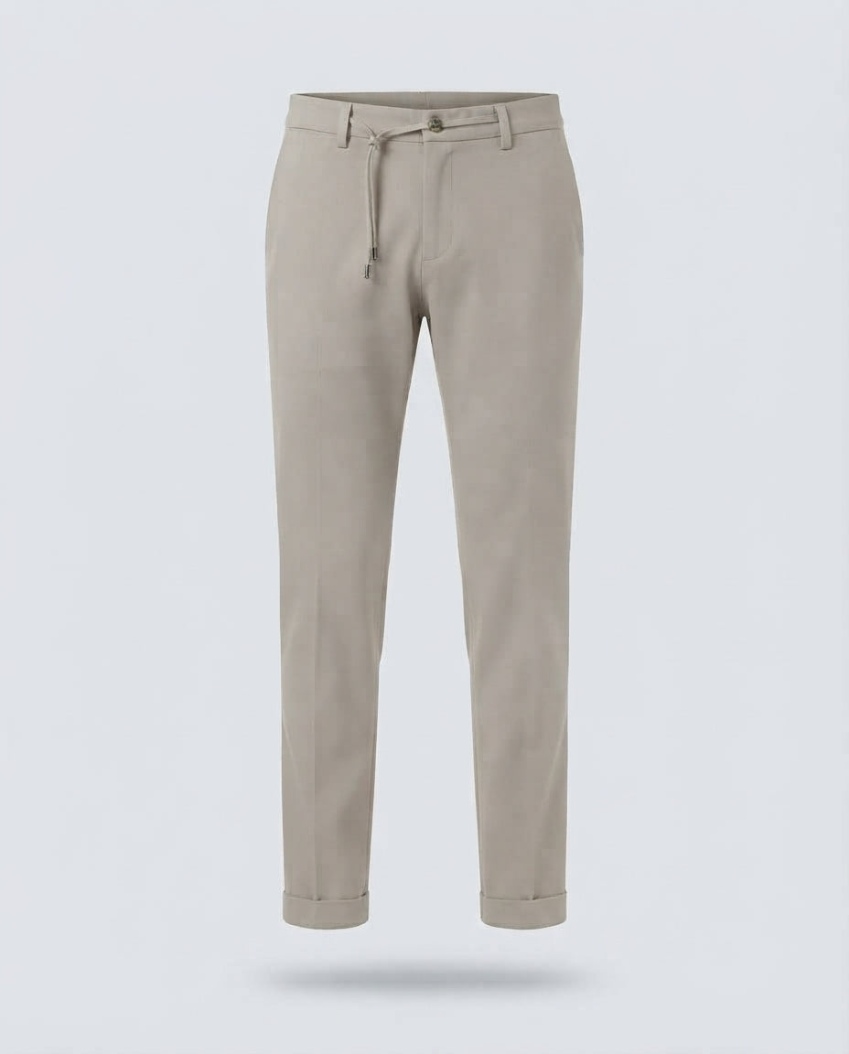 PANT MILANO MEZZO ELASTICO-11462|Colore:Beige