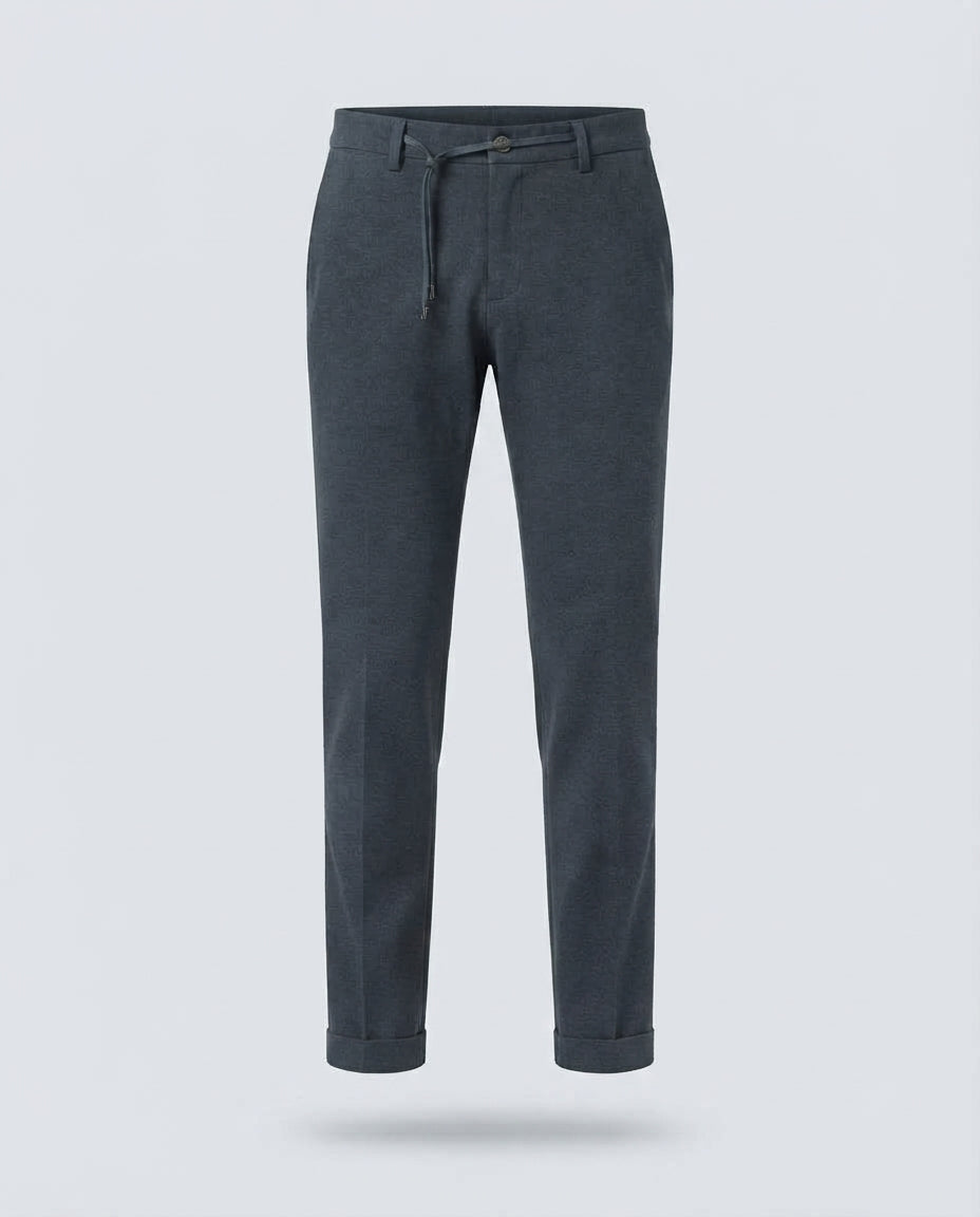 PANT MILANO MEZZO ELASTICO-11462|Colore:Grigio