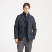 GIUBBOTTO GIACCA CON PETTORINA-11454|Colore:Blu