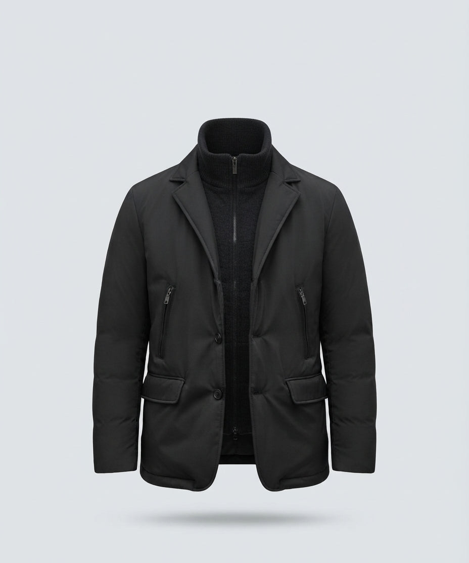 GIUBBOTTO GIACCA CON PETTORINA-11454|Colore:Nero