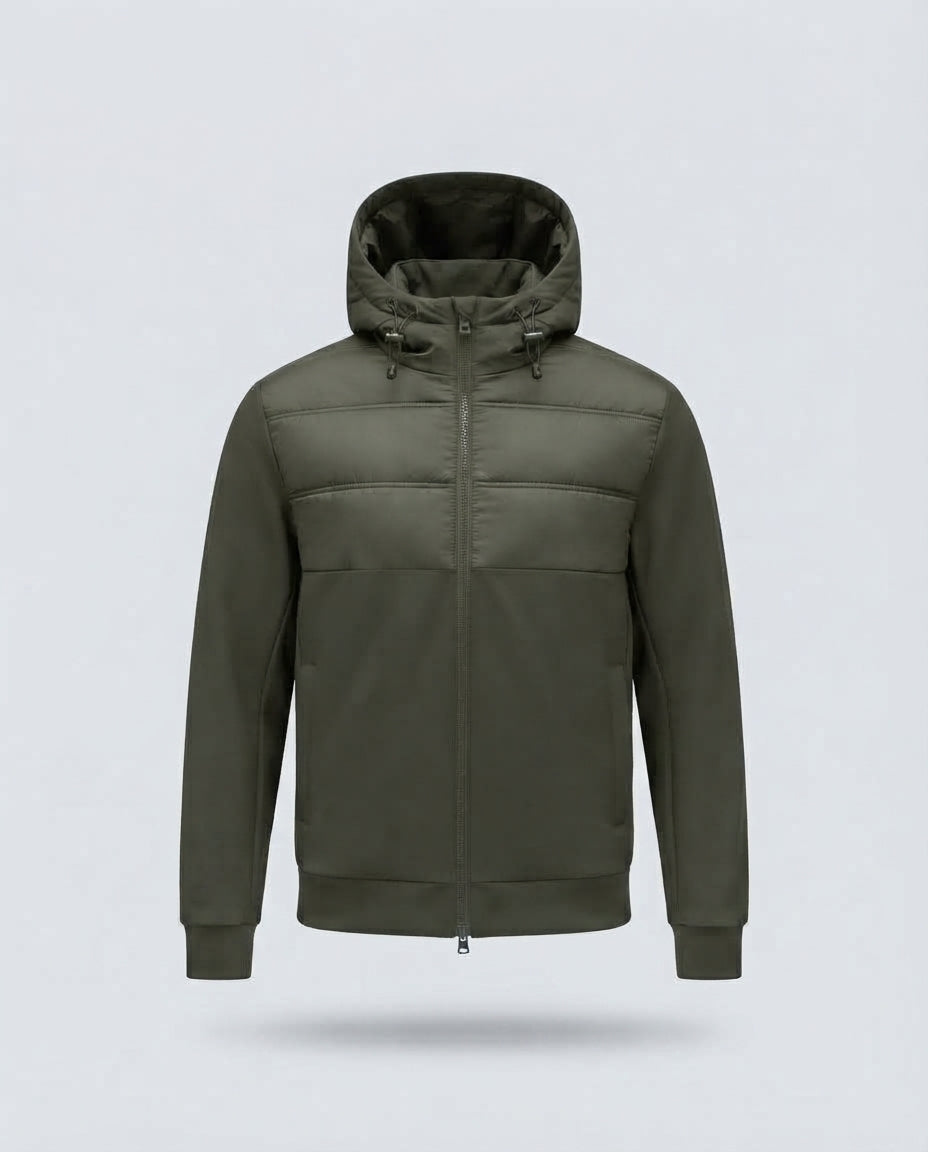 GIUBBOTTO NEW COMBINATO-11447|Colore:Verde