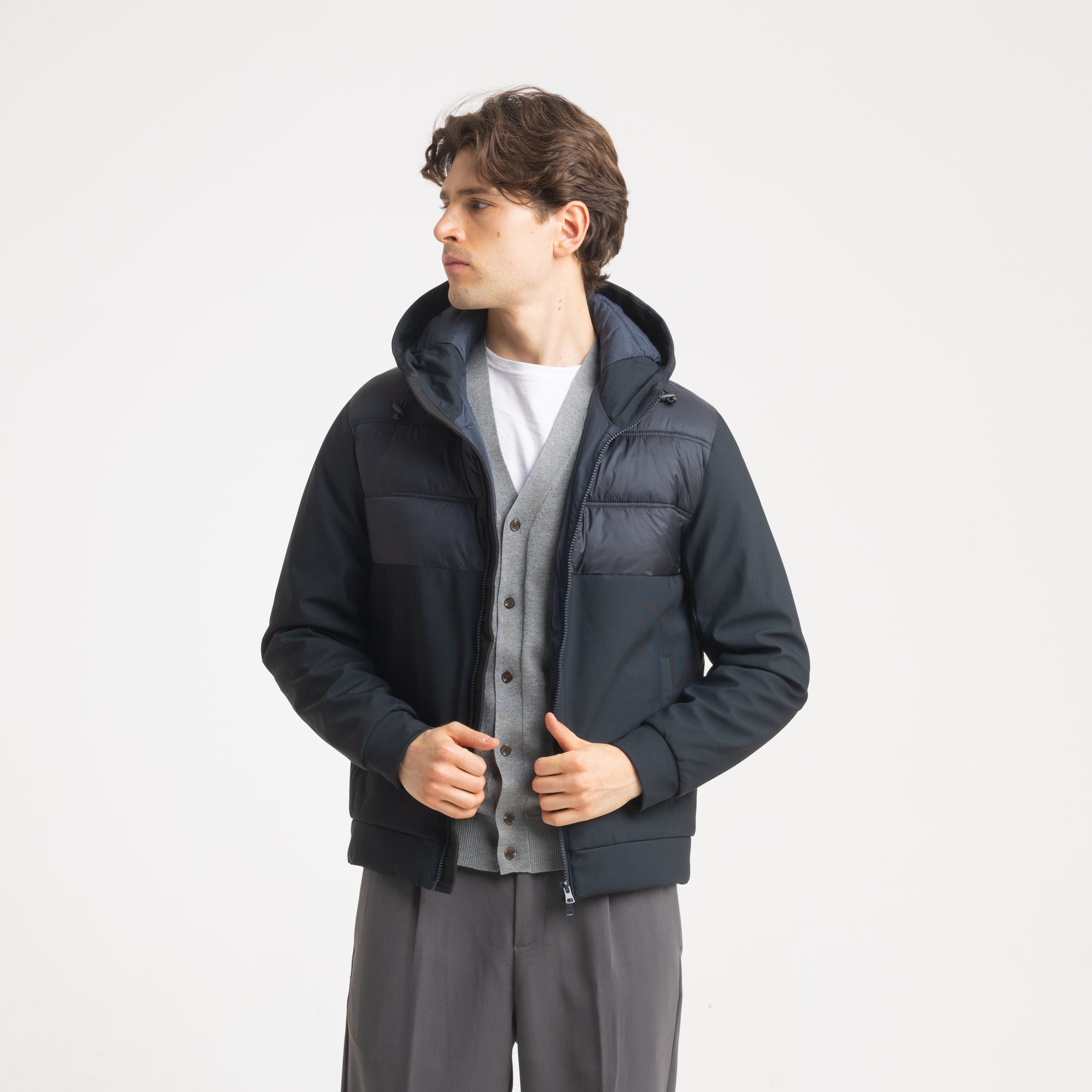 GIUBBOTTO NEW COMBINATO-11447|Colore:Blu