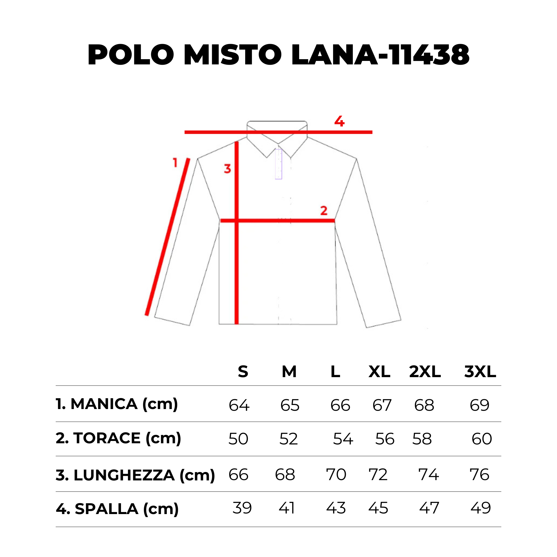 PULL. POLO MISTO LANA-11438