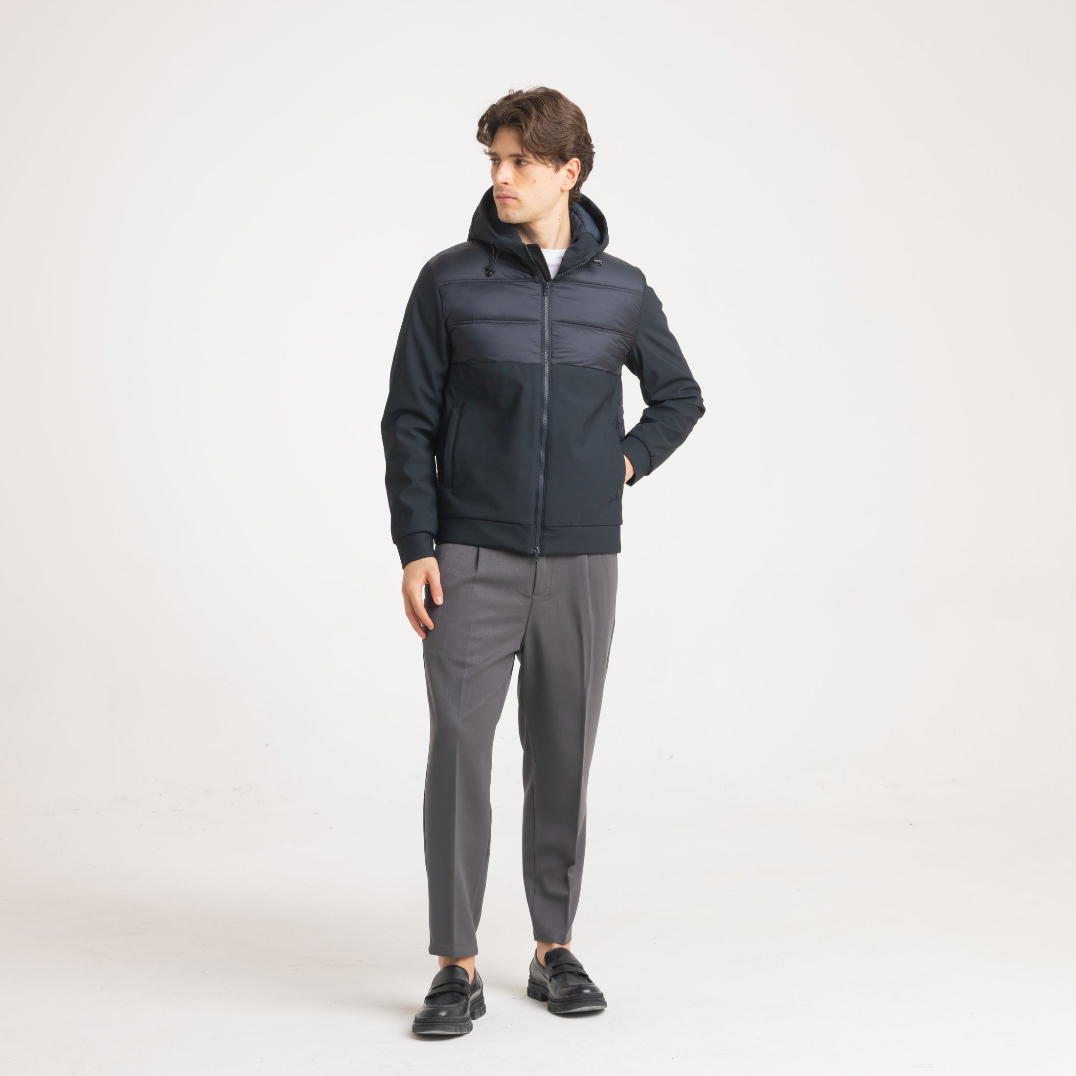 GIUBBOTTO NEW COMBINATO-11447|Colore:Blu