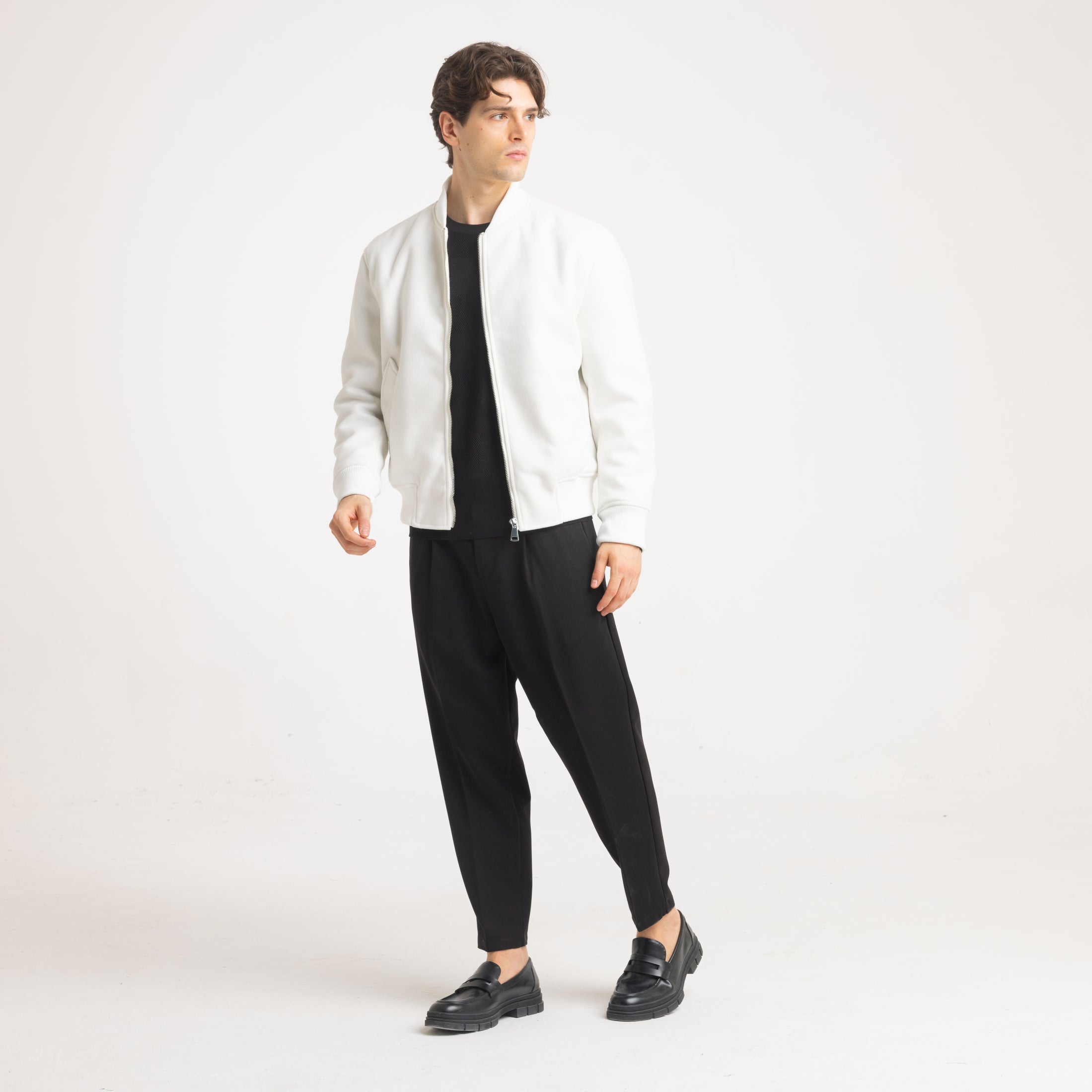 BOMBER TEDDY-11448|Colore:Panna