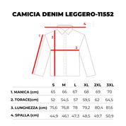 CAMICIA DENIM COTONE-11552