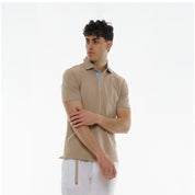 POLO COTONE CON INSERTI 10644