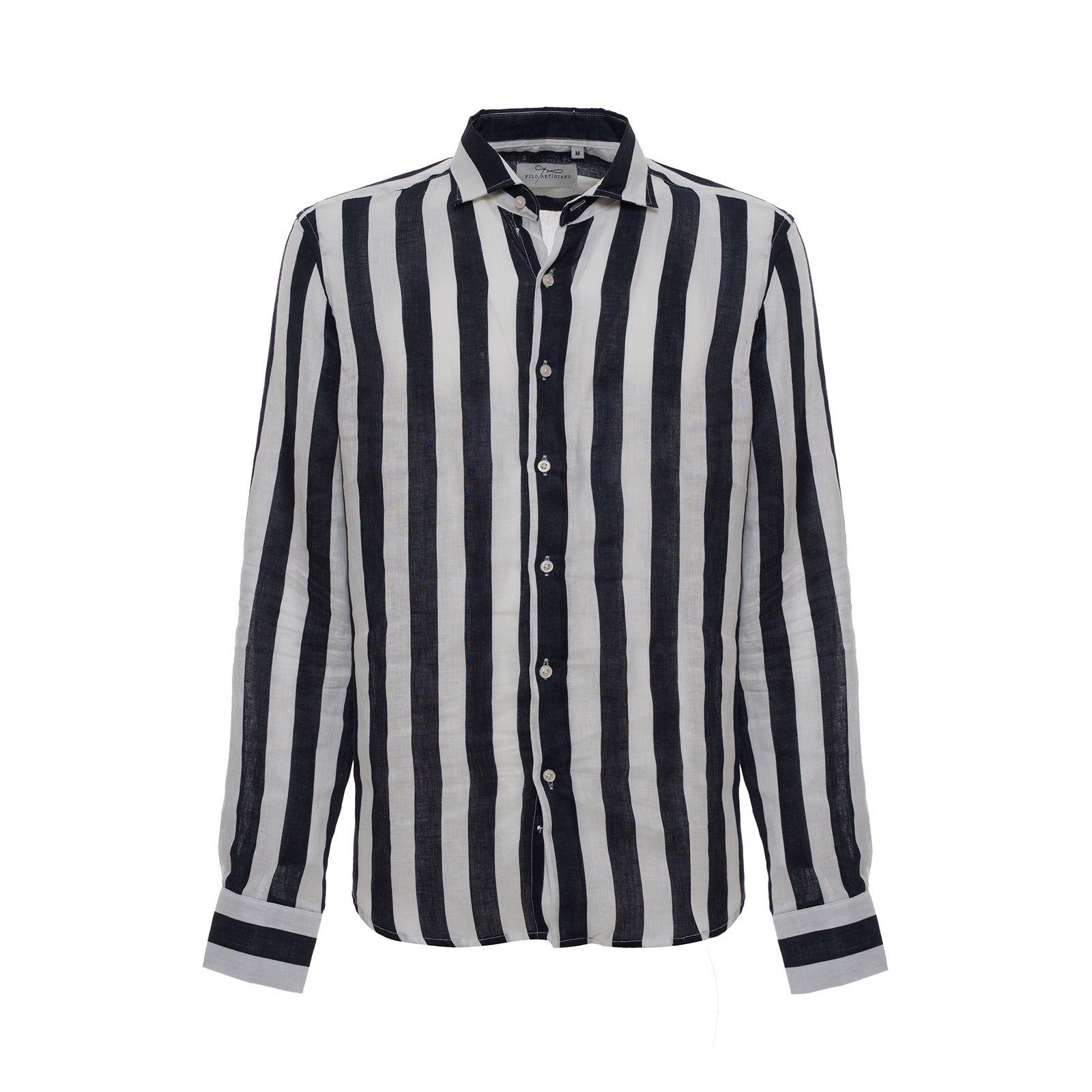 CAMICIA 100% LINO FASCE-10710