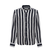 CAMICIA 100% LINO FASCE-10710