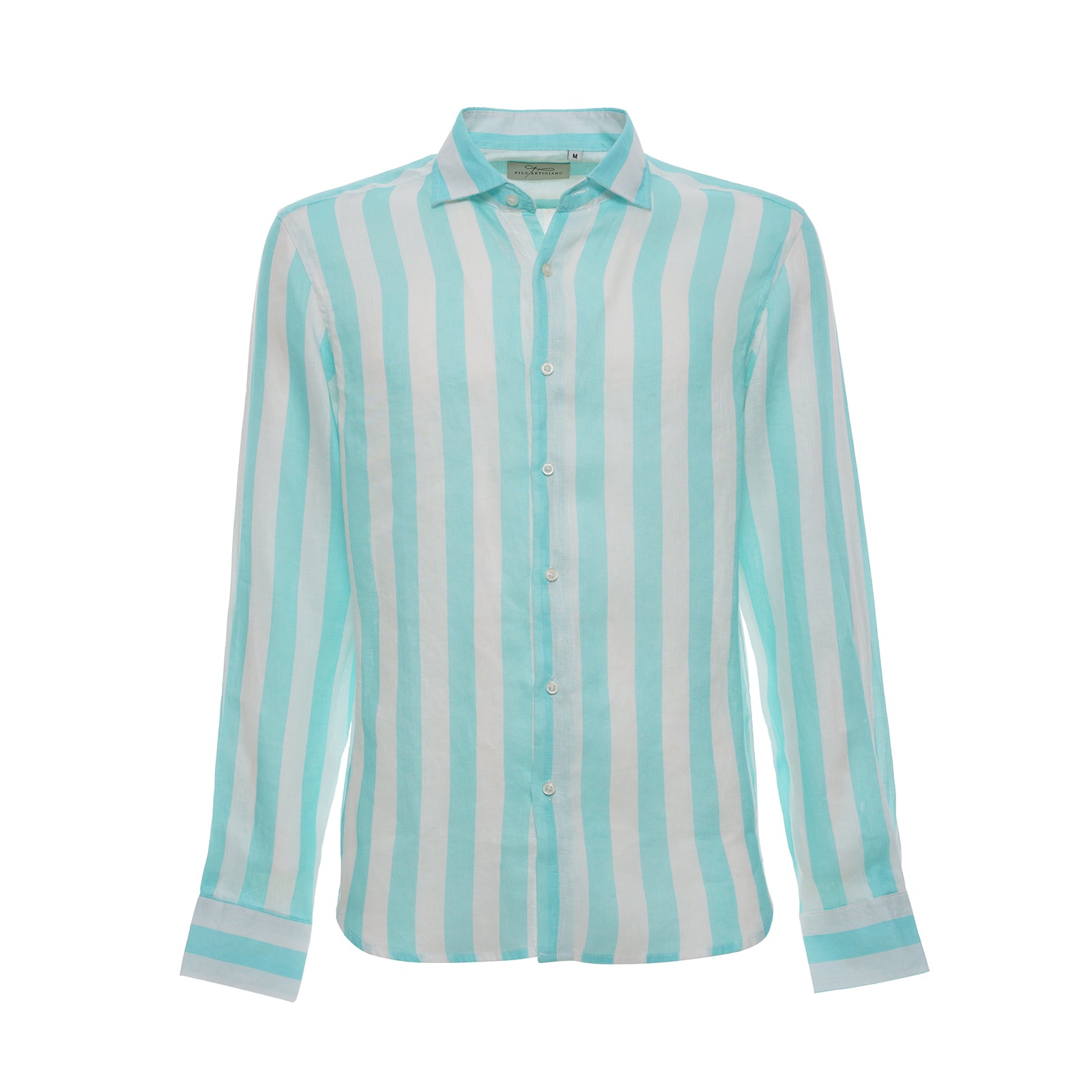 CAMICIA 100% LINO FASCE-10710