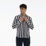 CAMICIA 100% LINO FASCE-10710