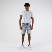 BERMUDA JEANS USED SLIM-11092
