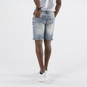 BERMUDA JEANS USED SLIM-11092